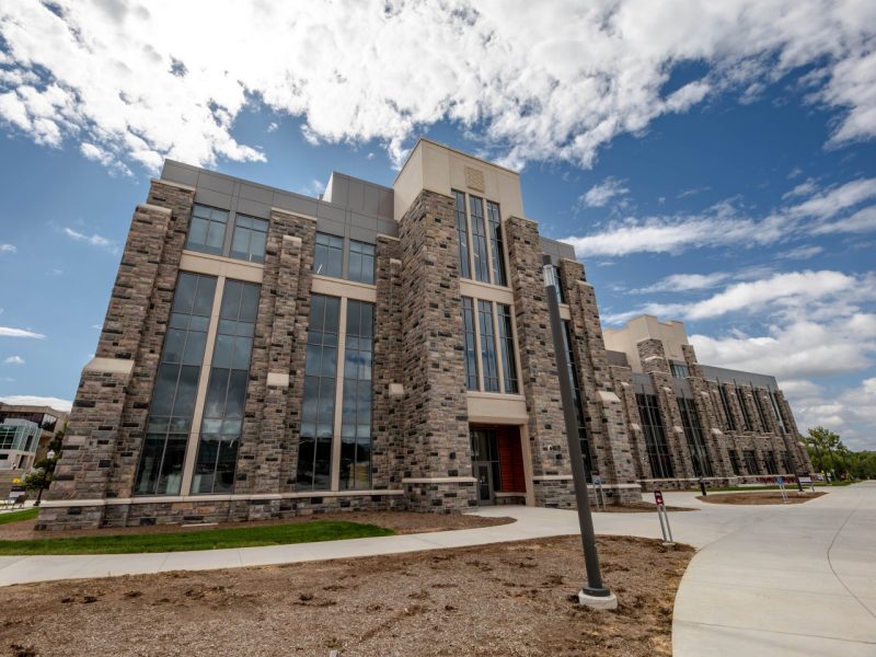 Rendering of Hitt Hall on the Virginia Tech campus.