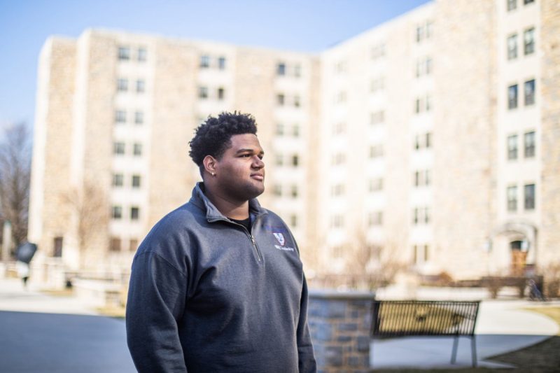 High school footballer turned Clark Scholar