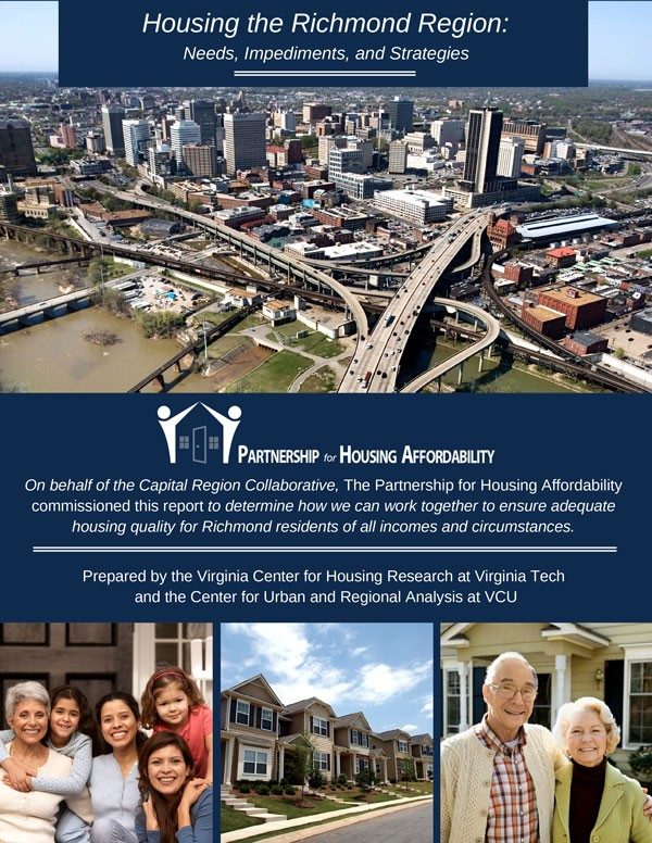 Housing the Richmond Region: Needs, Impediments, and Strategies Cover
